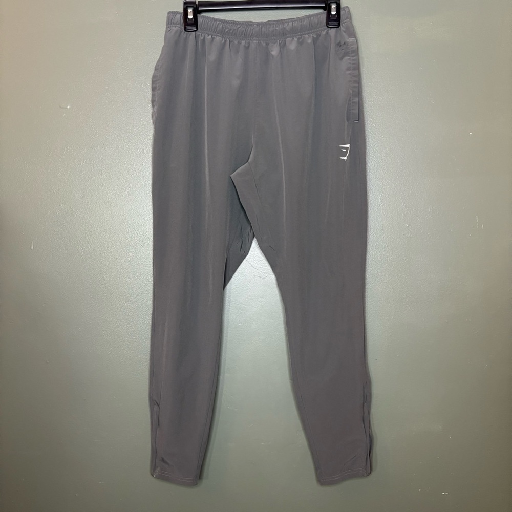 Gymshark Woven Joggers Gray Athletic Pants
